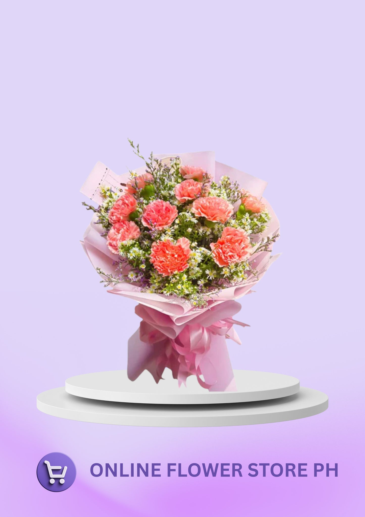 arnation – Coral In Love Bouquet