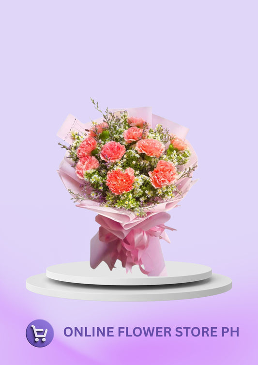 arnation – Coral In Love Bouquet