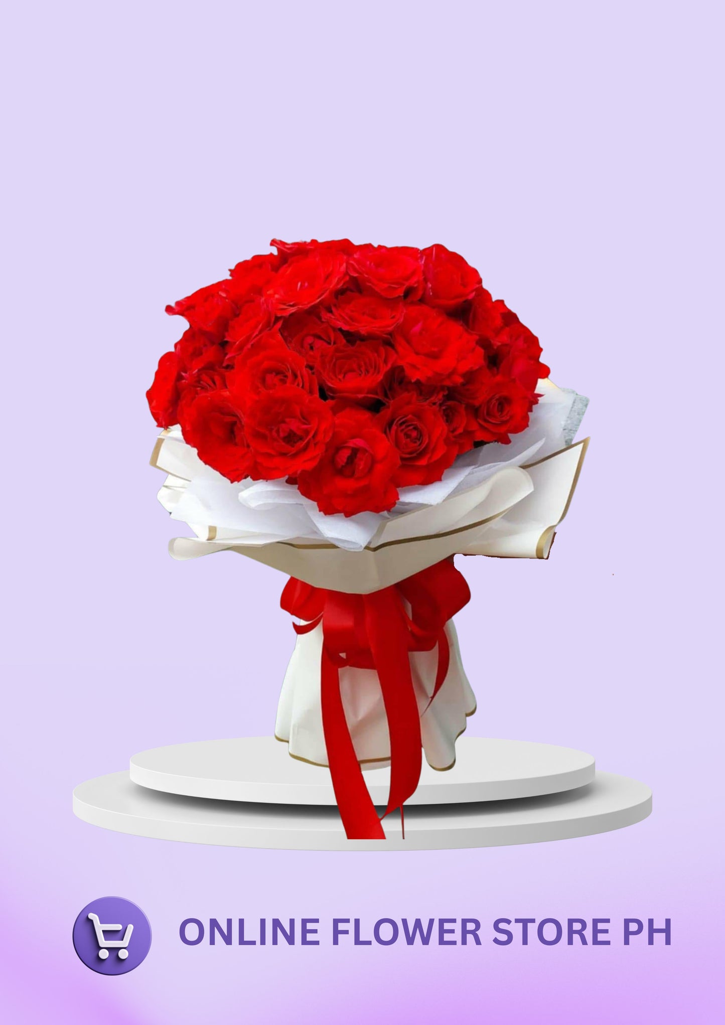 CB- Ultimate Love Bouquet 50 Red Roses