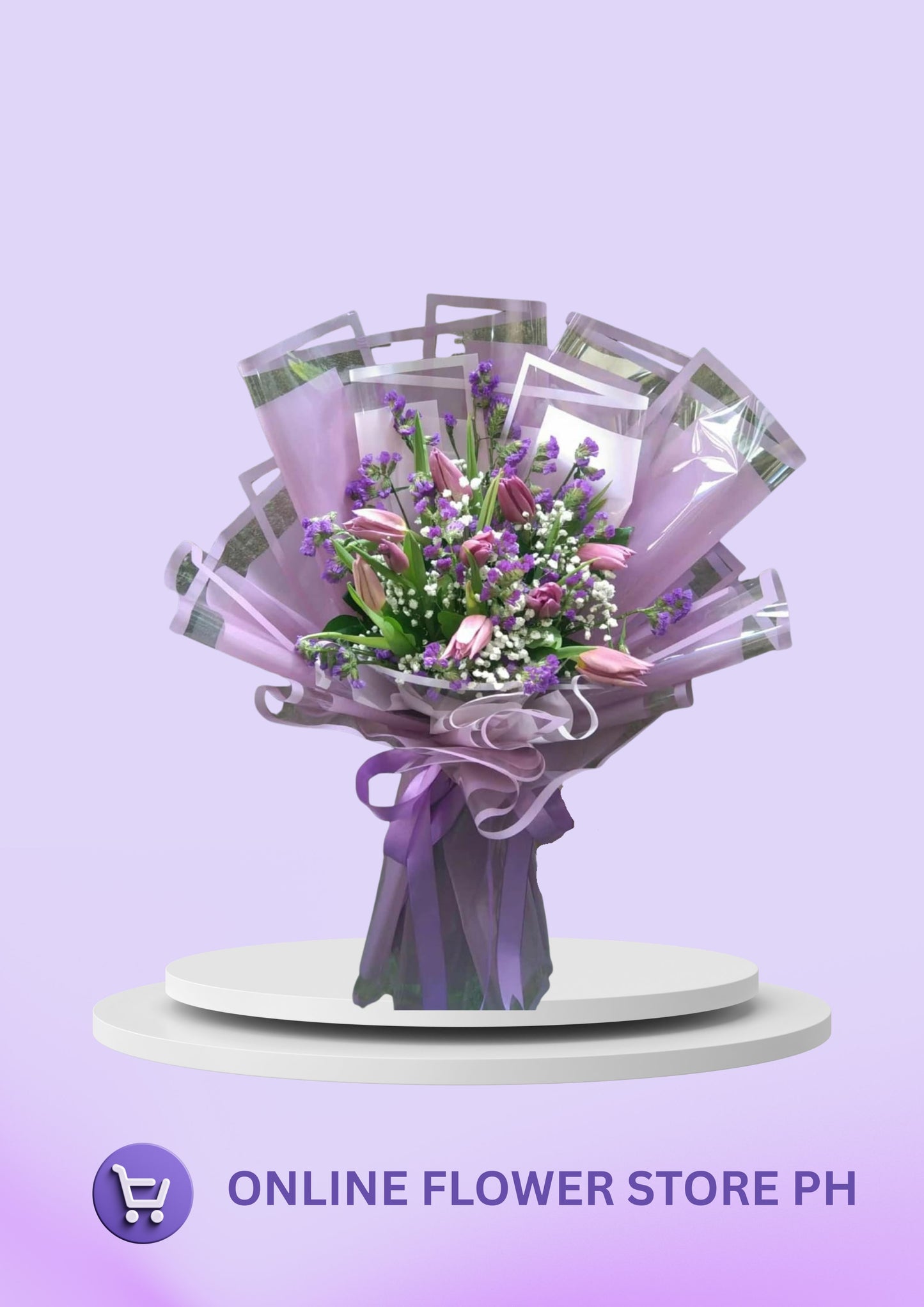 CB- 10 stems Tulips Bouquet
