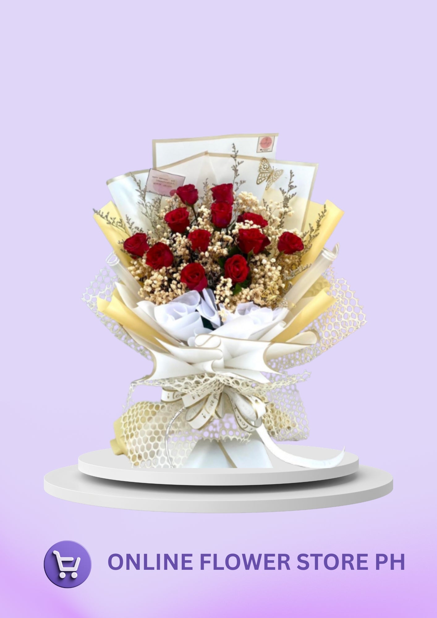 12-Piece Local Rose Bouquet