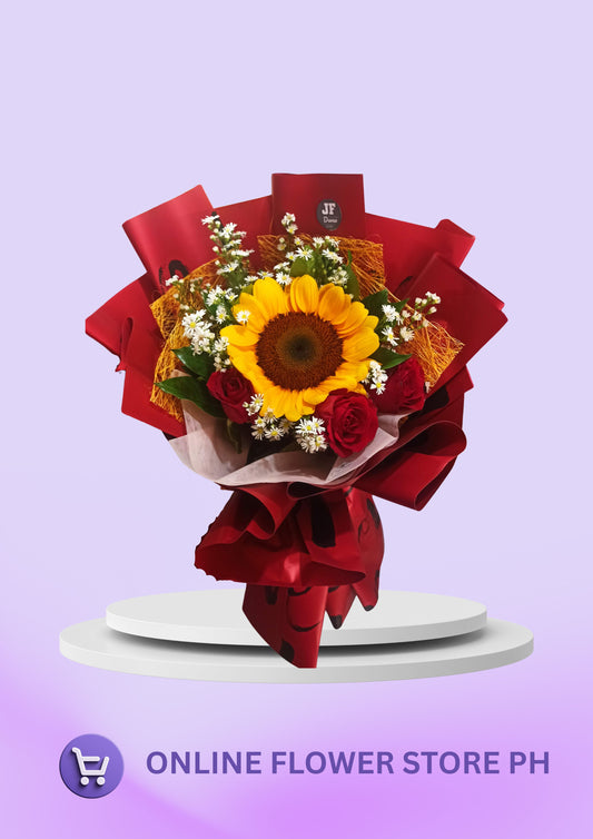 D- Simple Love with a Sunflower