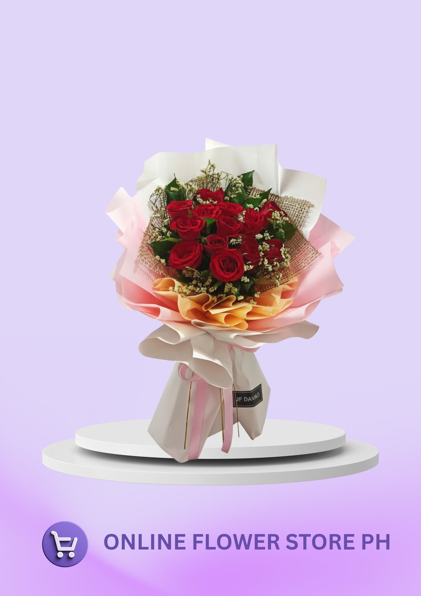 D- Perfect Dozen Red Roses