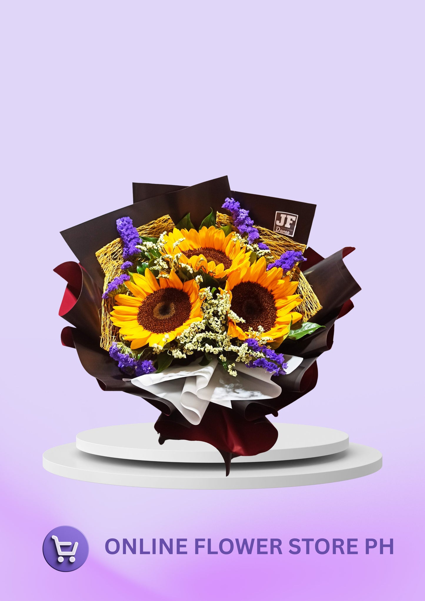D- Triple Sunflower Delight
