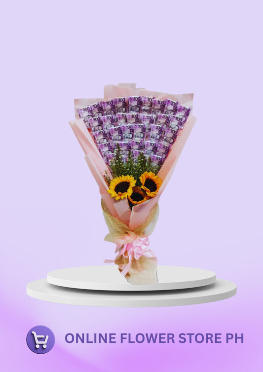 MONEY BOUQUEY - PINK INLOVE (3K)