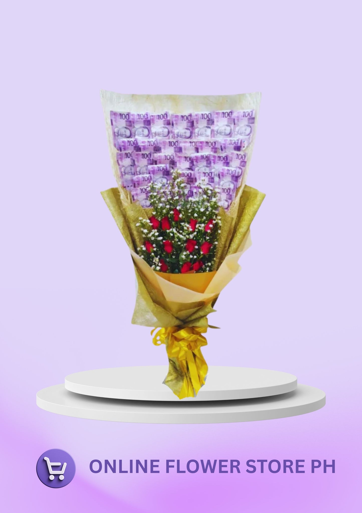 MONEY BOUQUET - HUNDRED LOVED (2500)