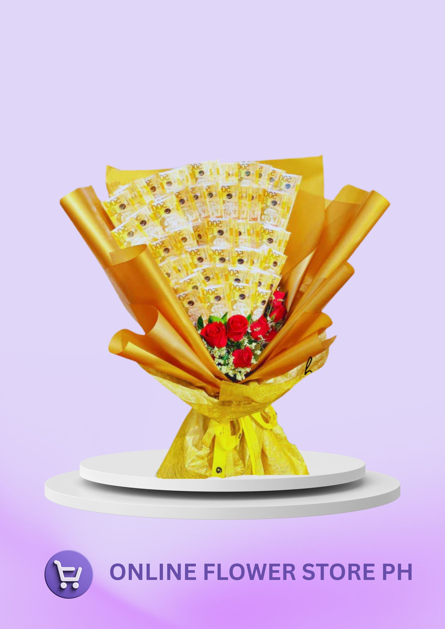 MONEY BOUQUET - GOLDEN HAPPINESS (30K)