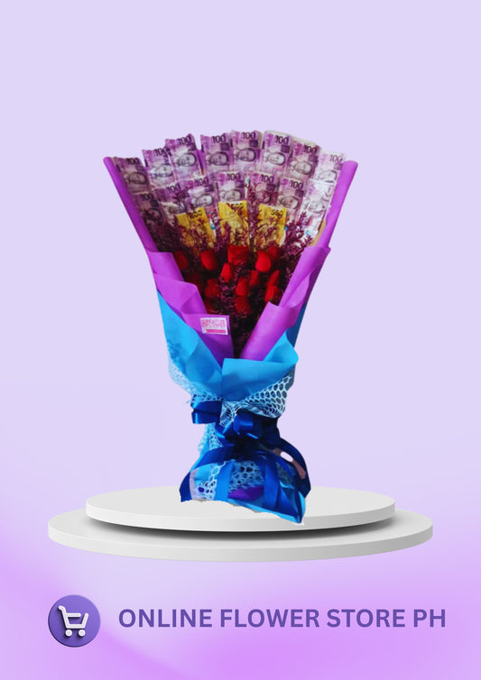 MONEY BOUQUET - PURPLE ENCHANTEUR (3K)