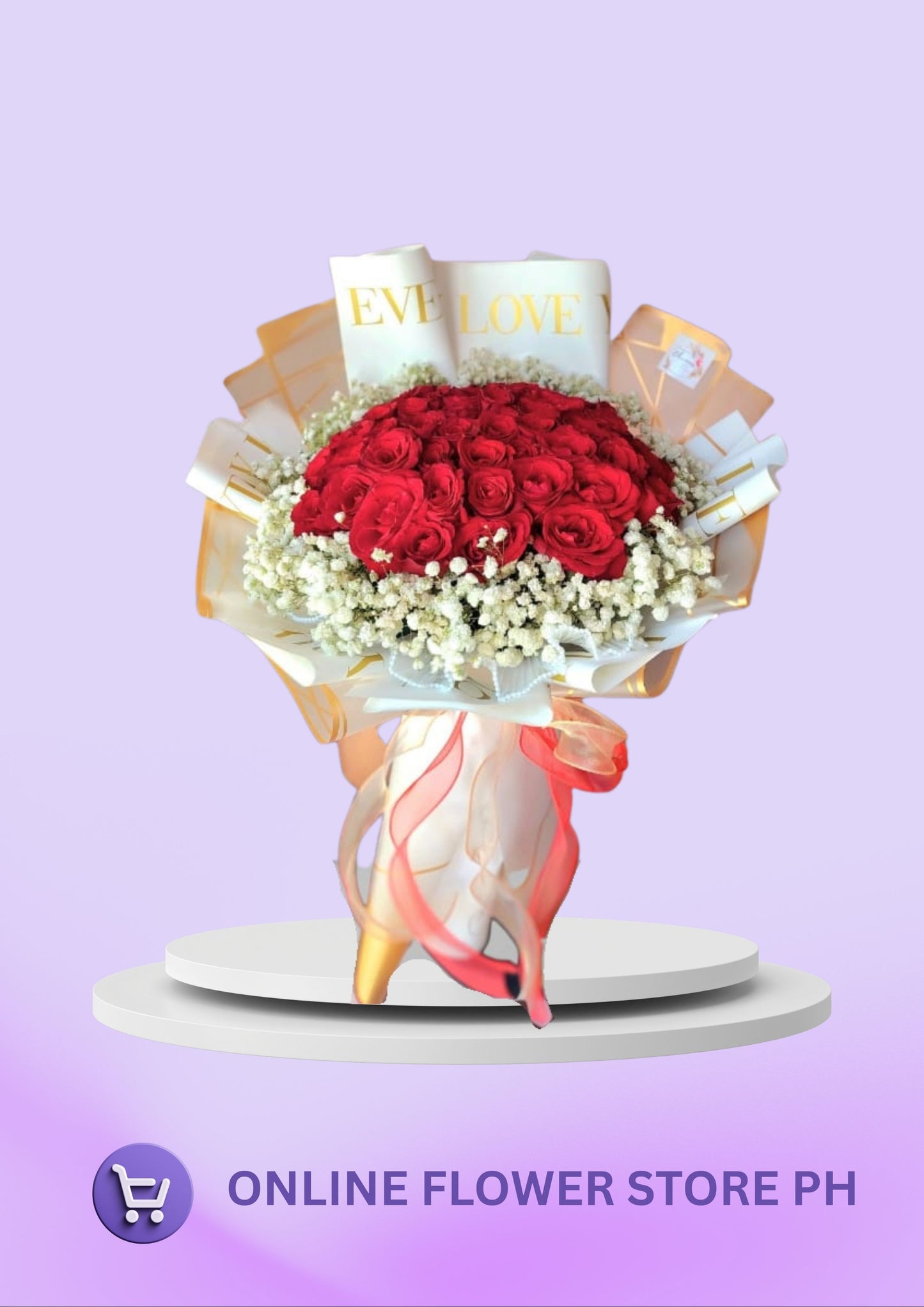 3 Dozen Red Rose Bouquet