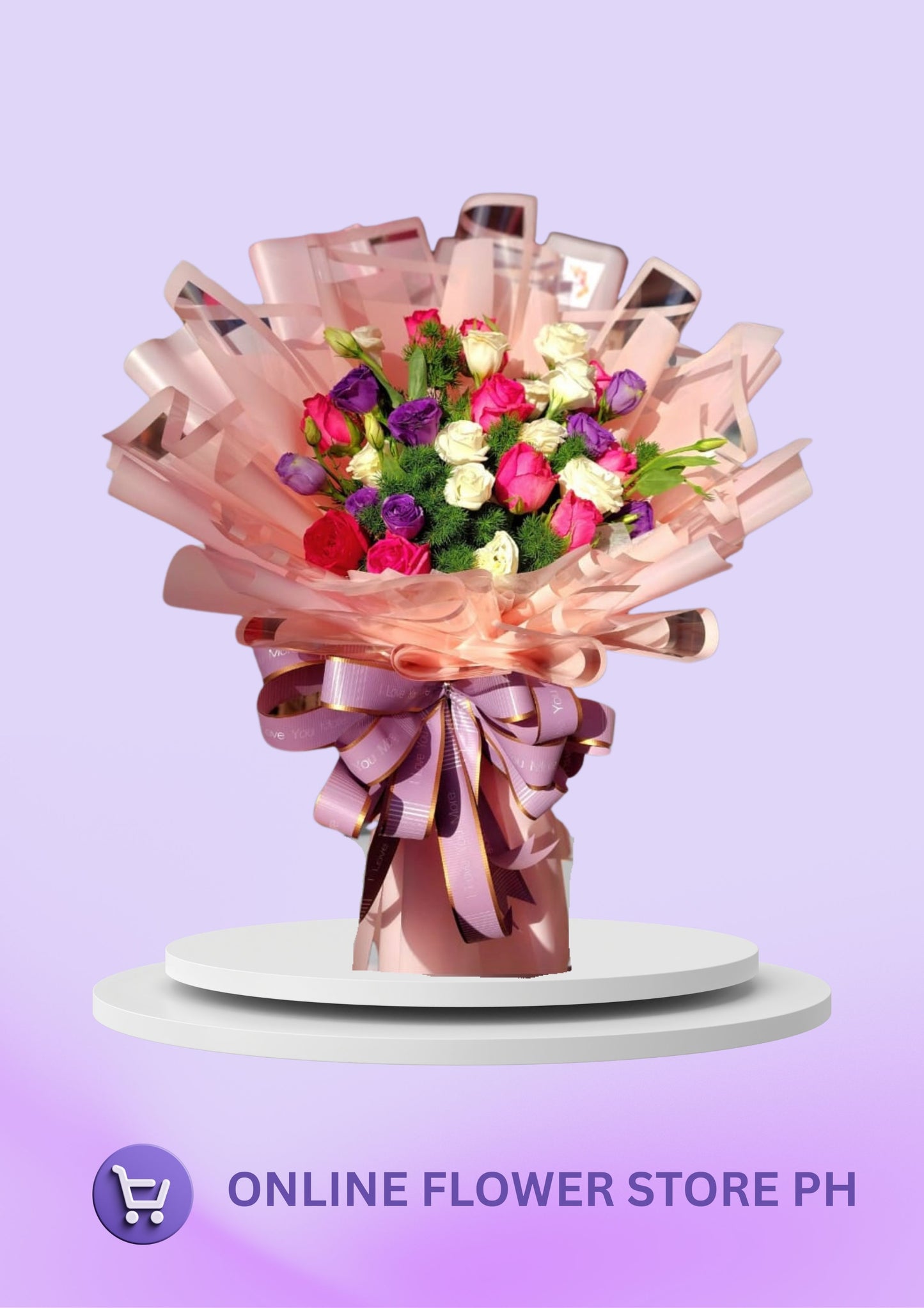 Rainbow Rose Delight