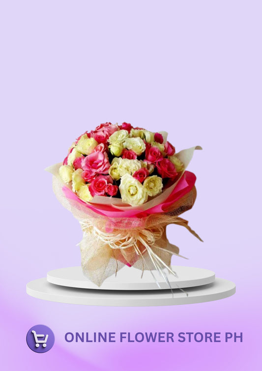 Roses – Sweet Pinkish Bouquet