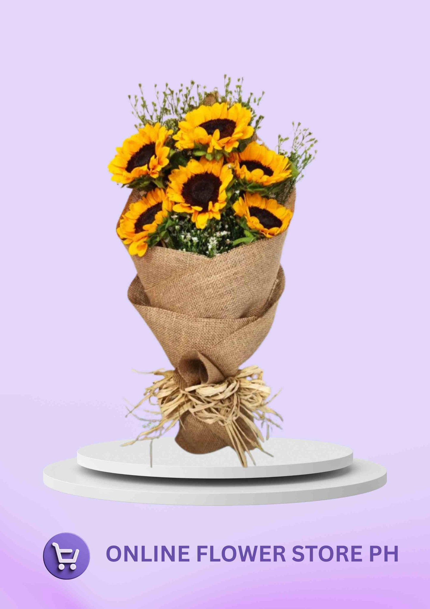 Sunflower – 6 & Minimalist Bouquet