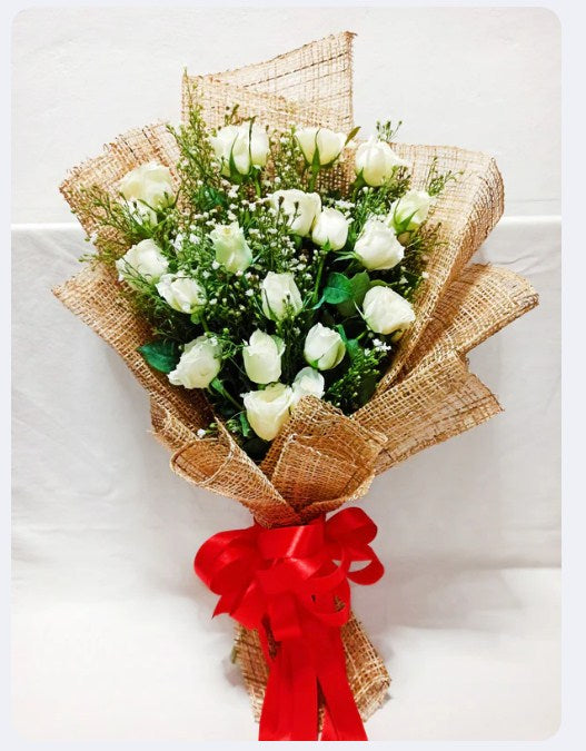 2 Dozen Fierce Lady in White