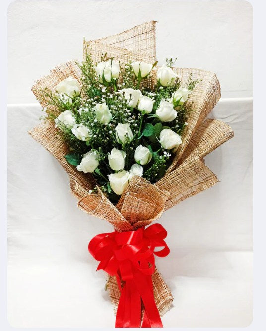 2 Dozen Fierce Lady in White