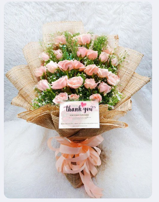 2 Dozen- Fierce Lady in Peach