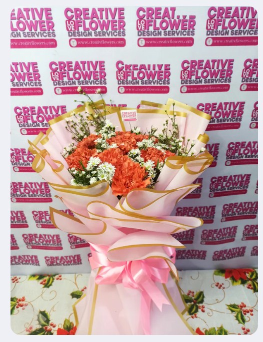 arnation – Coral In Love Bouquet