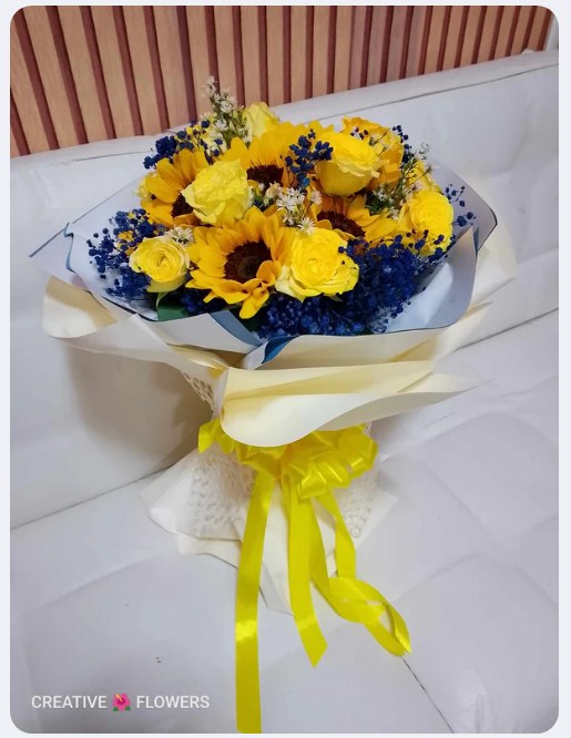 Sunflower - Overflowing Sunflower bouquet