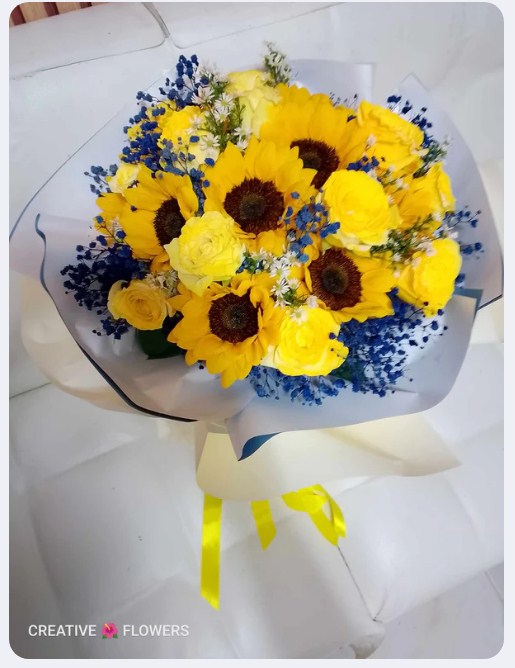 Sunflower - Overflowing Sunflower bouquet