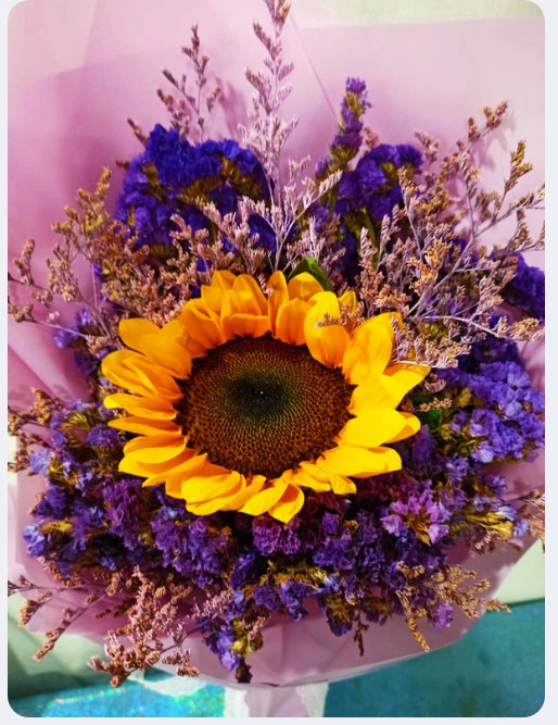 SUNFLOWER - Purple Plush