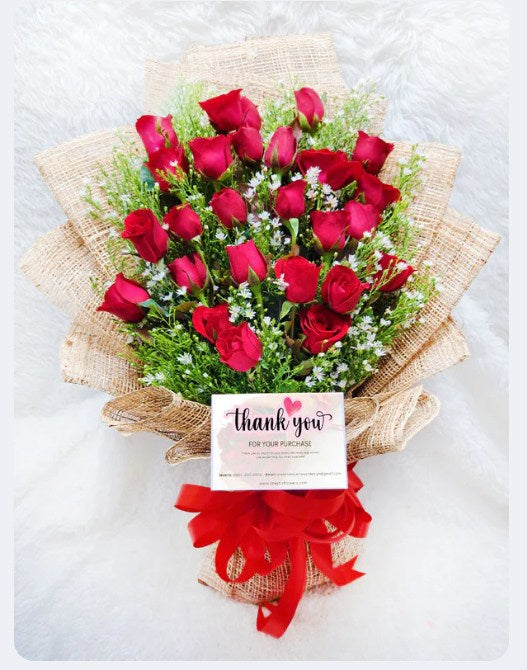 2 Dozen Fierce Lady in Red