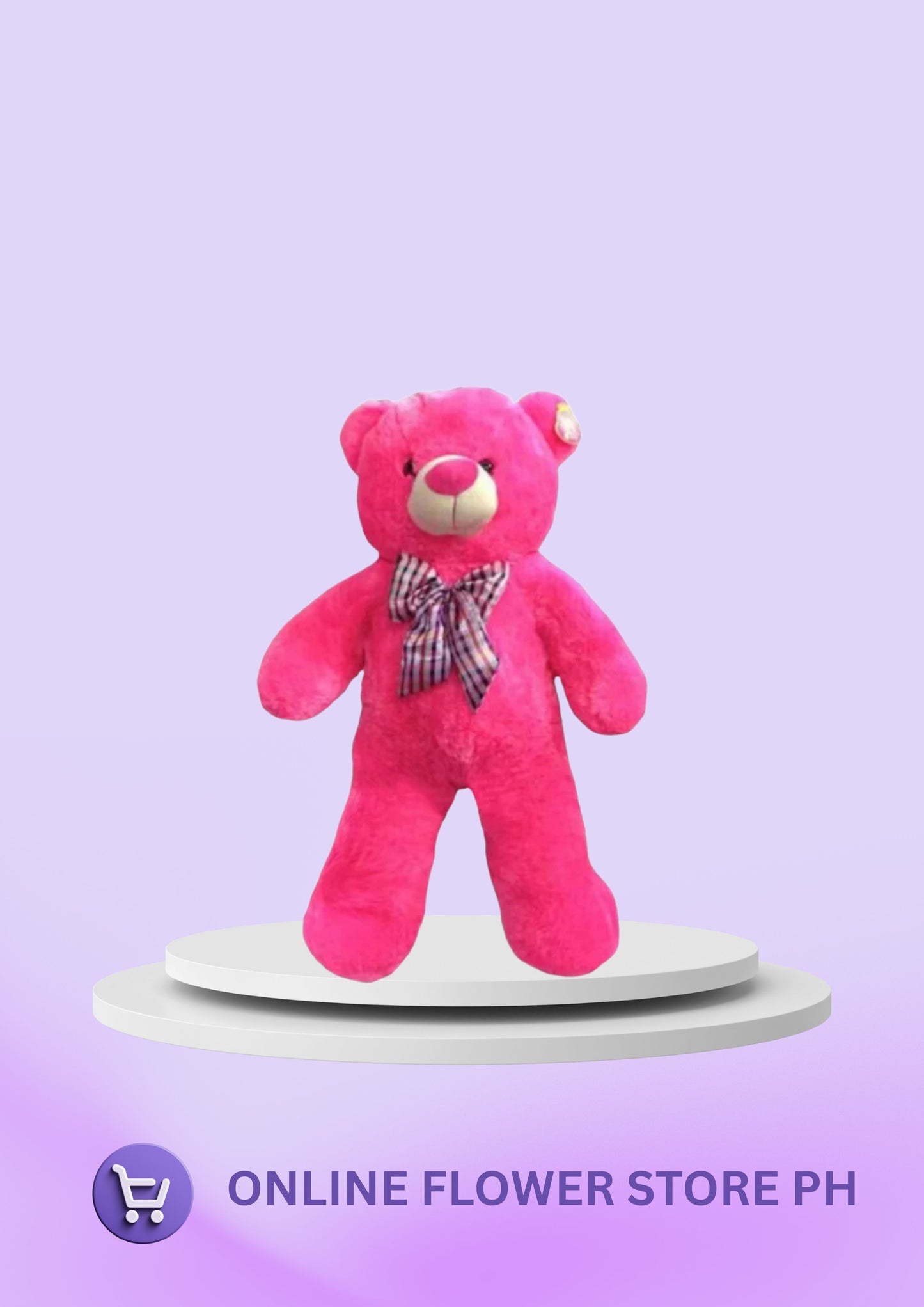 Stufftoy - Teddy Pink (3,5ft)