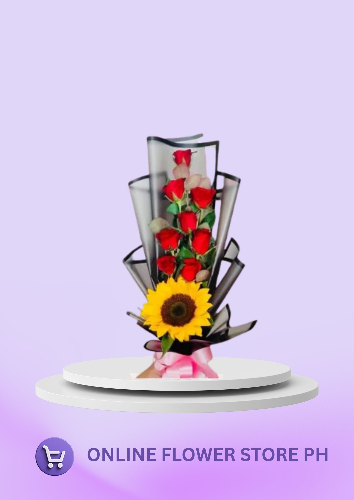 SUNFLOWER - Cascading Bouquet