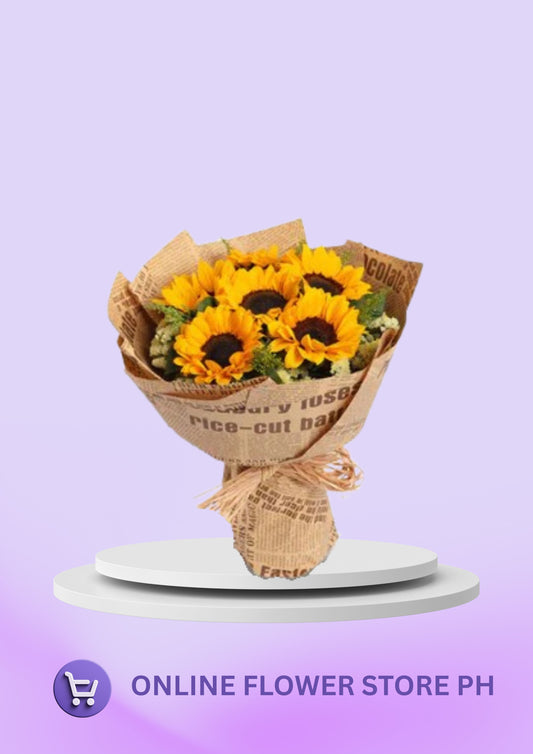 Sunflower - minimalist ladies