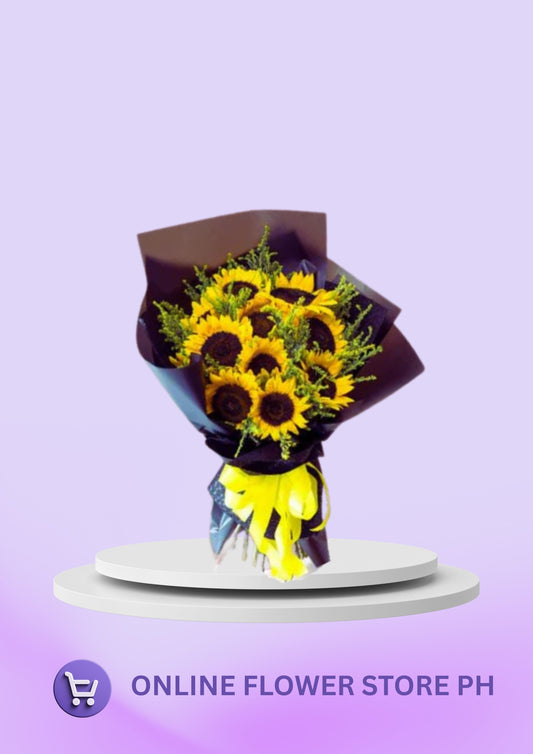 Sunflower – 10 Sunshine Lover Bouquet
