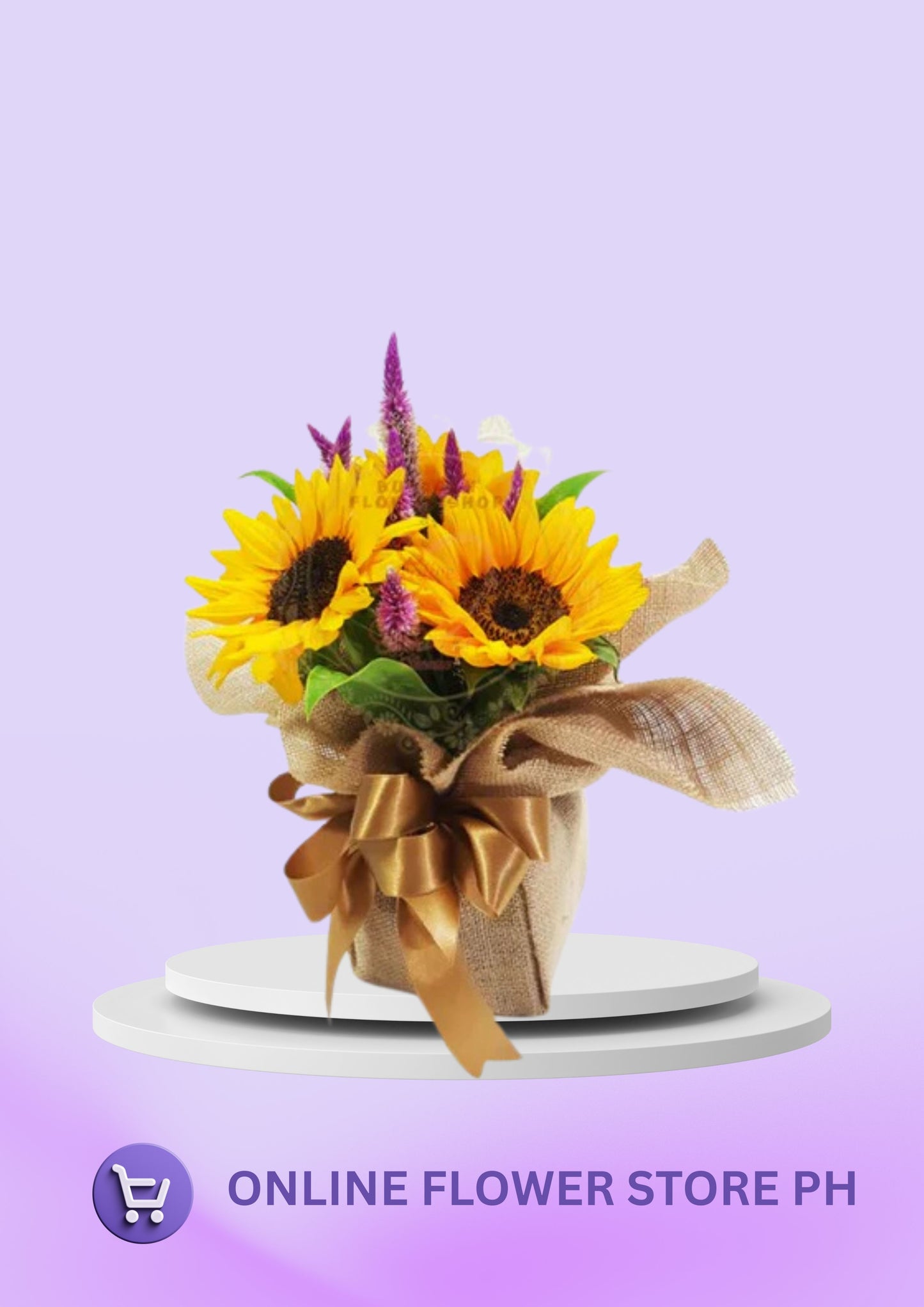 SUNFLOWER - Sunflower Vase – Trio Arrangement