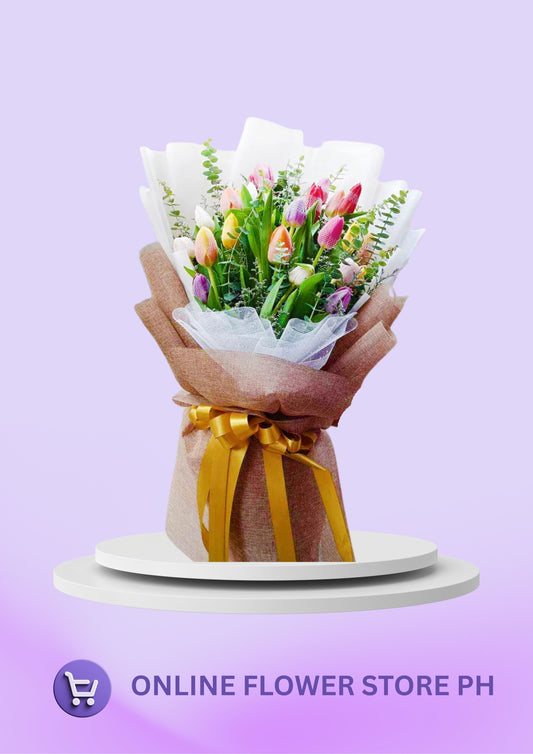 Tulips 24 enchanteur