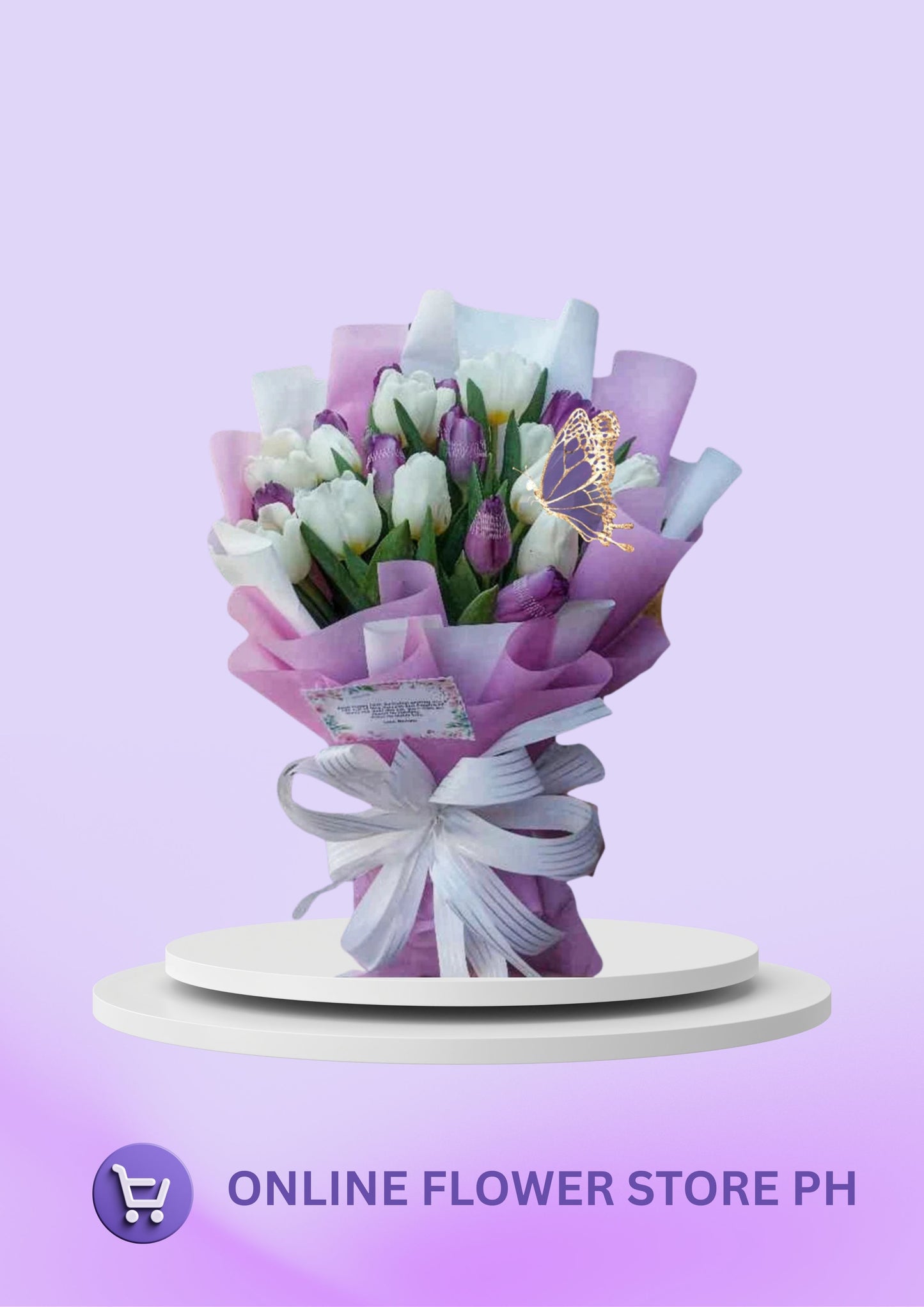 18 tulips - Purple Enchanteur