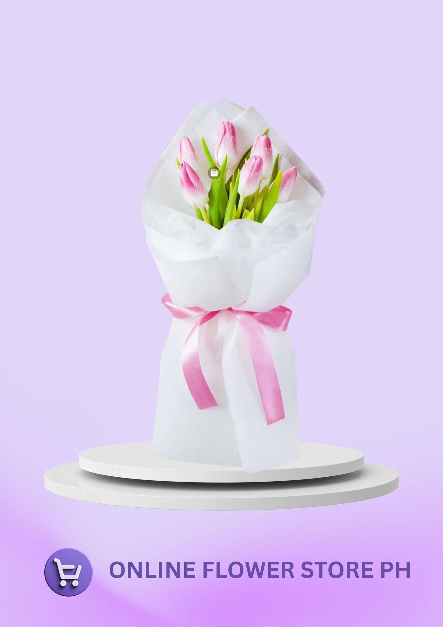 6 Tulips blush