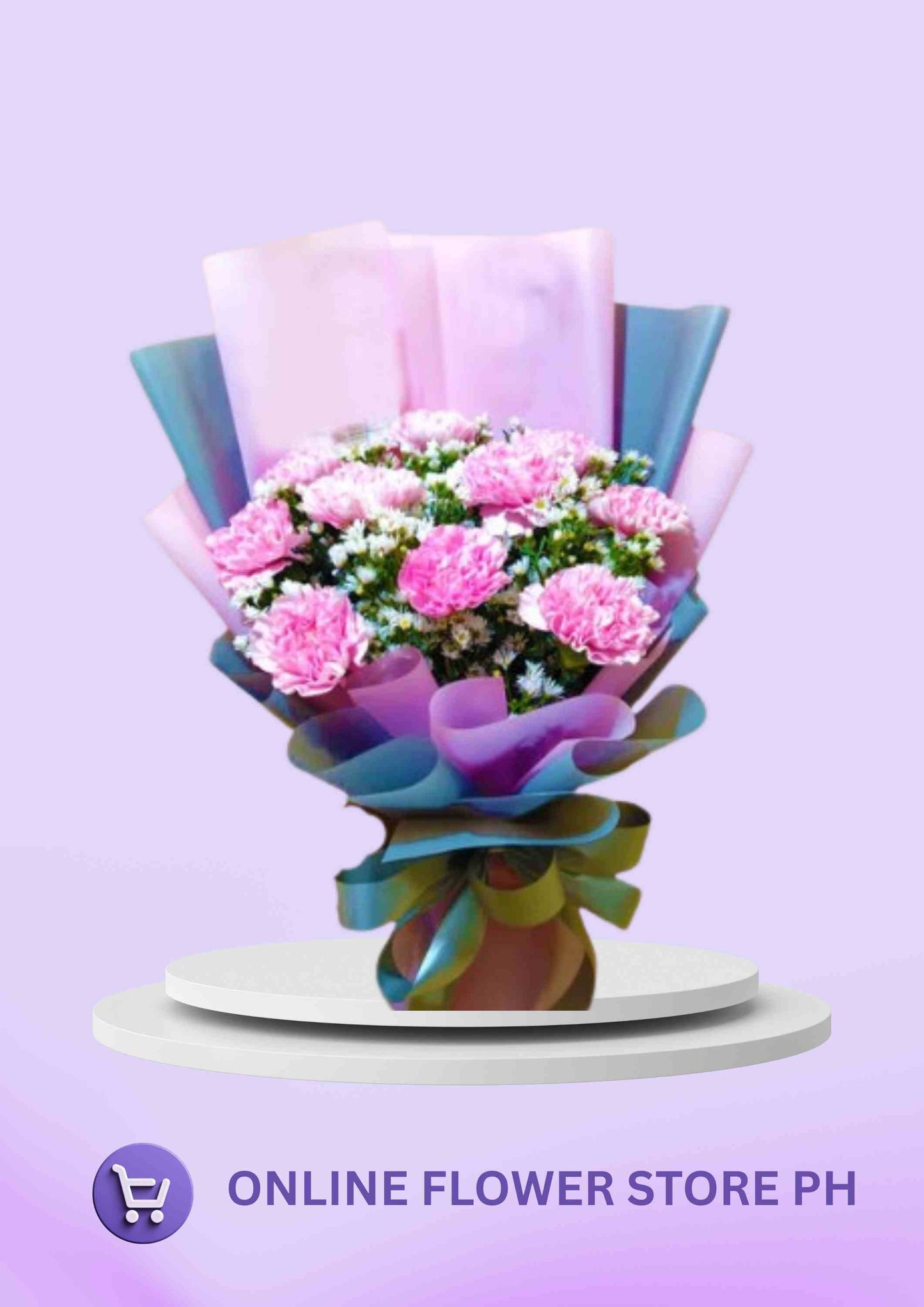 Carnation – Pink Captured Bouquet