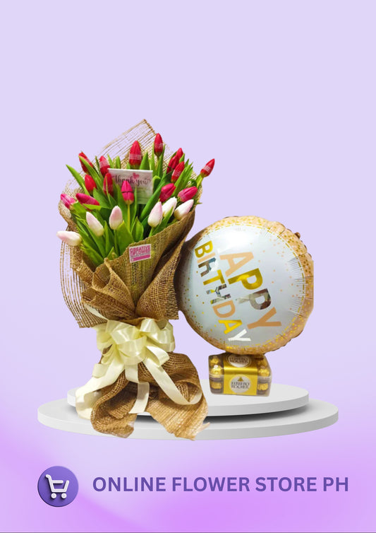 Birthday / Anniversary - Tulips of Hapiness