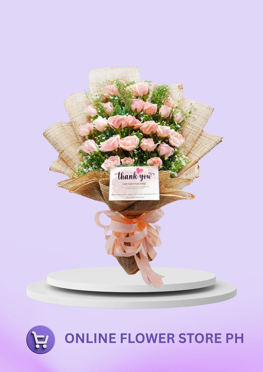 2 Dozen- Fierce Lady in Peach