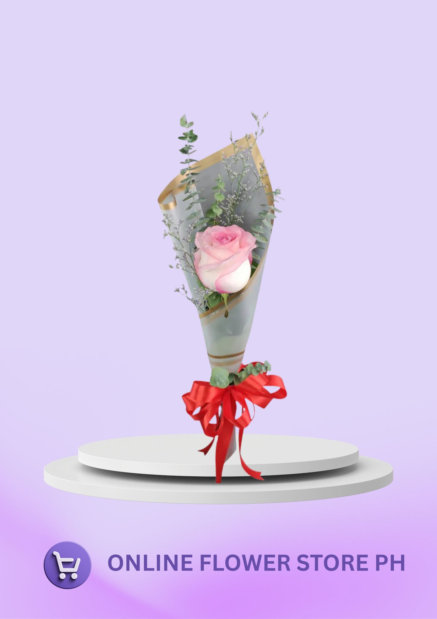 1- Stem imported Blush of Pink